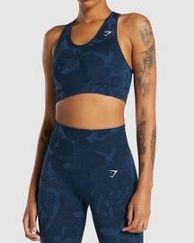 Gymshark Adapt Seamless Racerback Camo Sports Bra