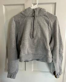 Lululemon Scuba Cropped Half-Zip Hoodie