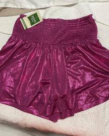 pink sparkles swing shorts 