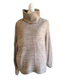 Simply Vera  Vera Wang Women's Brown and Silver turtleneck women's size l…