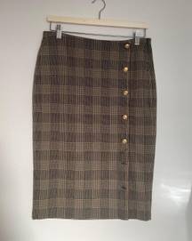 Lauren  Plaid Skirt