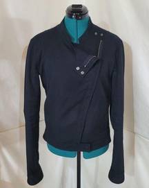 See by Chloe Black Zip Up Jacket - Size 10