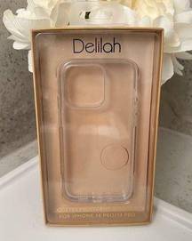 Delilah Glitter Protective Slim Case for iPhone 14 Pro/13 Pro