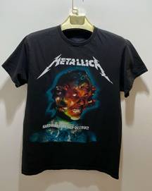 METALLICA World Tour 2017 HARD-WIRED TO SELF DESTRUCT Band Tee