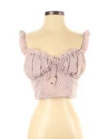 NWT Bustier style crop top