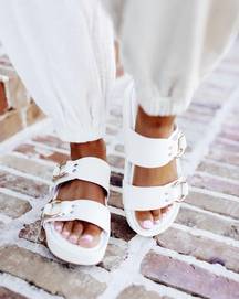 DOLCE VITA CICI SANDAL WHITE STELLA