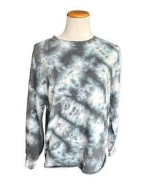 Womens Green Tea Greentea Tie Dye Sweatshirt - Sz S