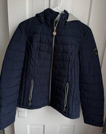 Nautica Navy Blue Zip-Up