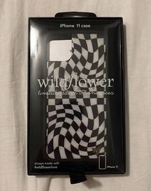 iPhone 11 Wildflower Crazy Checkered Case