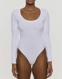 Bleusalt White Bodysuit Size 00