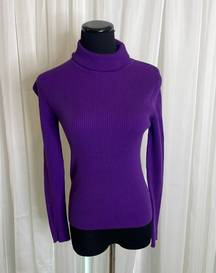 NWOT Purple  Turtleneck