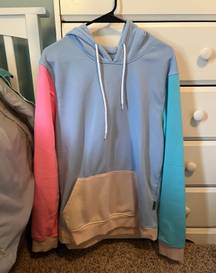 Colorful hoodie