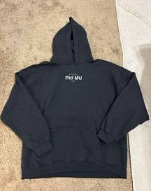 Gildan I Love Phi Mu Say It Back Hoodie XL