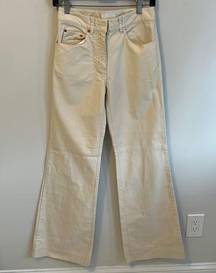 3.1 Phllip Lim Wide Leg Jeans Cream