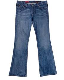 AG Adriano Goldschmied Women's  The Club Low Rise Flare Medium Was Jeans Size 30R