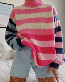 Oversized Pink Sweater