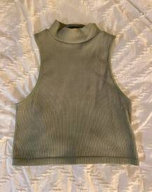 ZARA Mock Neck Tank Top