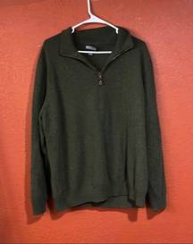 Half Zip Cashmere Sweater