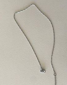 silver necklace 