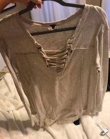 Free People Long Sleeve Top