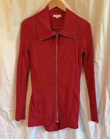 ADAM Adam Lippes Lightweight Long sleeve Zip Up Sweater Jacket