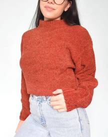 Vintage 90's Crop Turtleneck Sweater