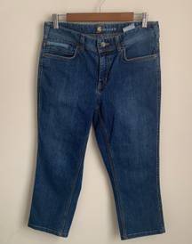 Women Original fit Crop Jeans blue Sz 10