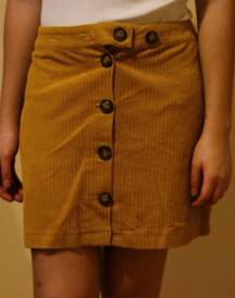 Francesca's Corduroy Skirt