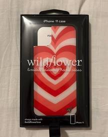 Wild Flower iPhone 11  Peppermint Latte Love Case