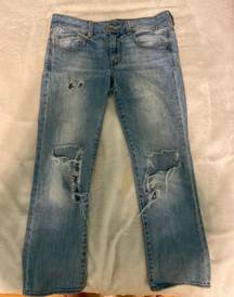 American Eagle Artist Crop Jeans