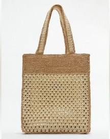 Zara Woven Tote bag