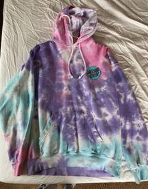 Santa Cruz Tie Dye  Sweatshirt