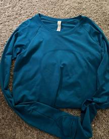 Blue Lulu Swiftly Tech Longsleeve 