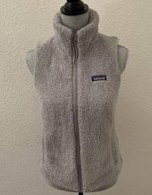 Patagonia  Gray Grey Vest Women’s Small S Soft Warm Excellent