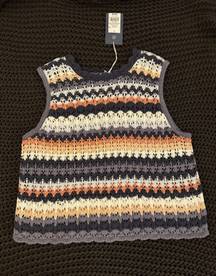 Crotchet Multicolor Top