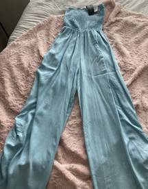 Denim colored jumpsuit