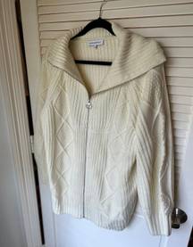 WeWoreWhat Cable Knit Oversized Cardigan 
