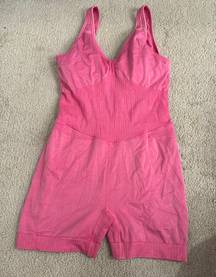 Pink Workout Romper