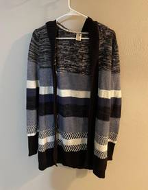 Roxy Hooded Striped Cardigan