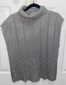 Grey High Neck Sweater T