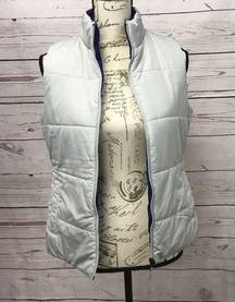 631-Merona small reversible zipper vest