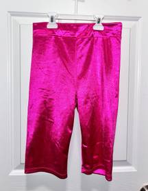 Pink Metallic Shorts