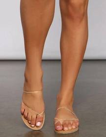 Clear Strappy Sandals