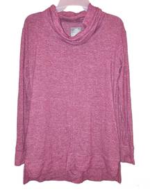 Aerie Cowl Neck Just Add Leggings Sweater Purple Small