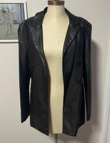 Leather Blazer