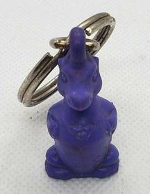 Vintage Tupperware Purple Sea Monster Keychain