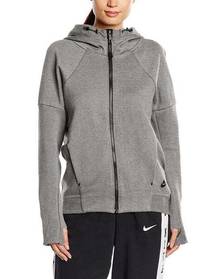 Nike  Tech Fleece Full Zip Hoodie Jacket Women’s Sportswear Medium Gray