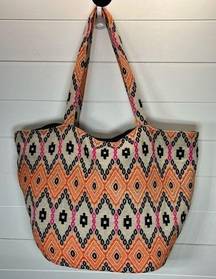 Buckhead Betties Tote Bag Womens Large Made In India Aztec Print Tribal Boho