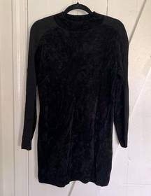 COS  Black Longsleeve Sweater Dress