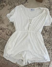 Princess Polly White Romper Size 2